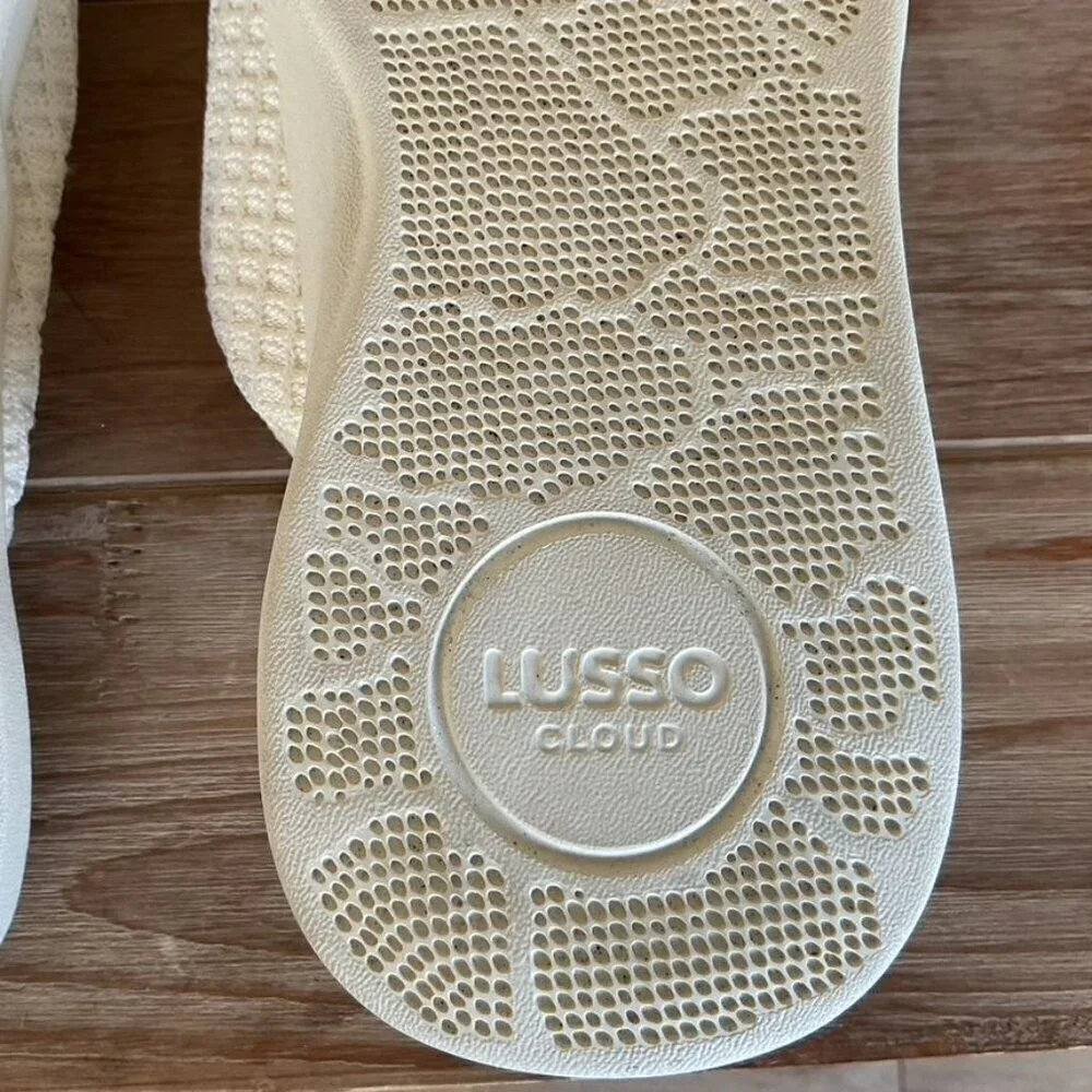 Museum of Peace & Quiet x Lusso Cloud Pelli Bone/Off White Slipper Mules Size 8